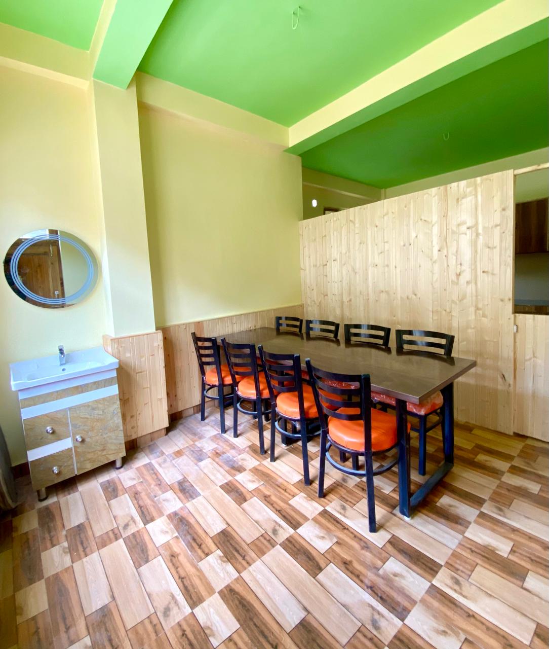 Dining hall at Dahar Retreat